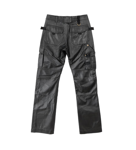 WORKER PANTS BLACK/BROWN