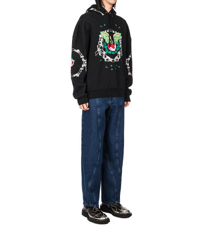 FLYING HOODIE CAVIAR