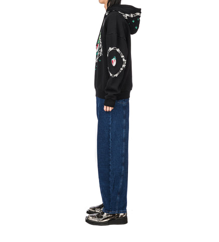 FLYING HOODIE CAVIAR
