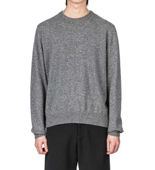 KNIT CREWNECK CONCRETE