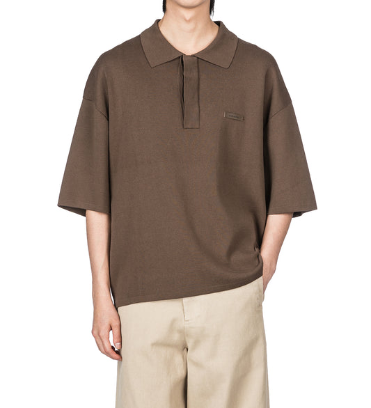 SS CLUB POLO LIGHT BROWN
