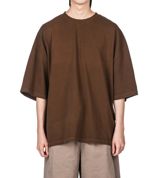 HEAVY BOXY TEE BRUNETTE