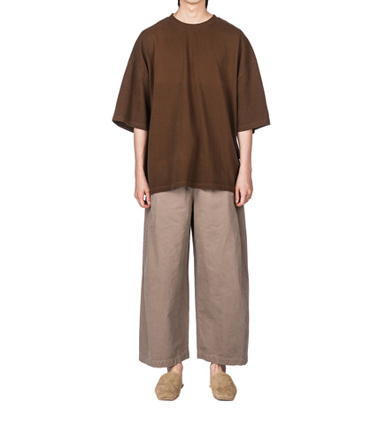 HEAVY BOXY TEE BRUNETTE