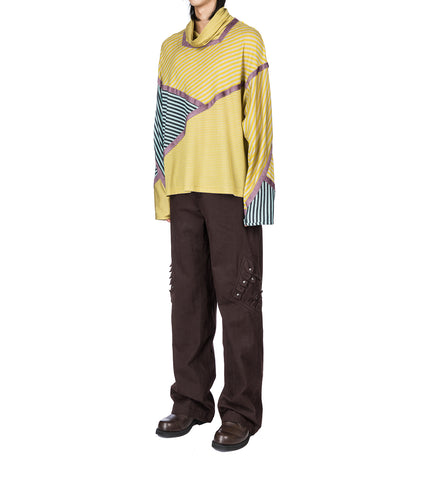 ESTIKE TROUSER WOOD BROWN