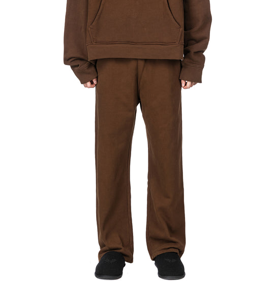 STRAIGHT LEG SWEATPANT BRUNETTE
