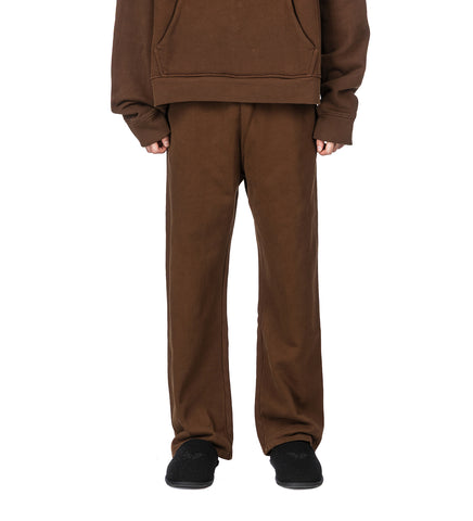 STRAIGHT LEG SWEATPANT BRUNETTE