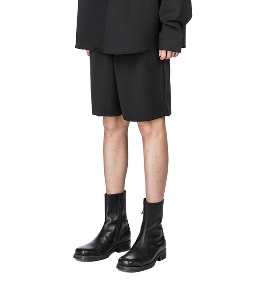 TAILORED SHORT BLACK