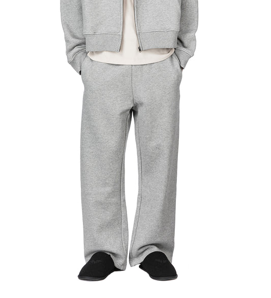 STRAIGHT LEG SWEATPANT GREY MARLE
