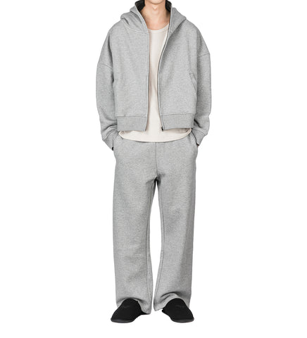 STRAIGHT LEG SWEATPANT GREY MARLE