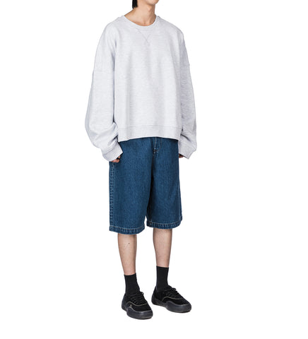 BOX CREW HEATHER GREY