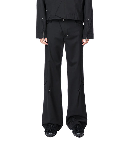 KRANER TROUSER CROW BLACK