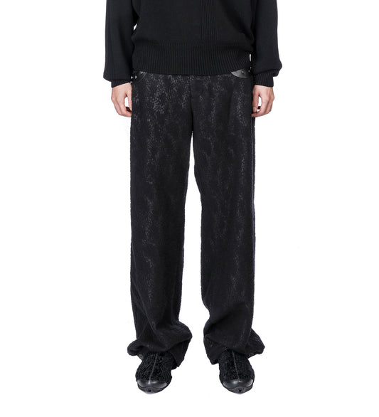 FITZ TROUSER GLITTER BLACK/BLACK OBSIDIAN