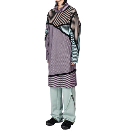 RADAY JERSEY TUNIC LILAC&GREY