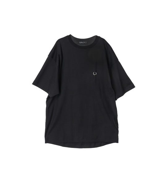 PIERCING TEE SHIRT BLACK