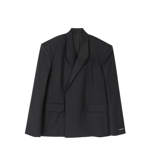 OVERSIZED TAILORED JACKET BLACK