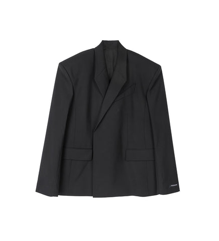 OVERSIZED TAILORED JACKET BLACK