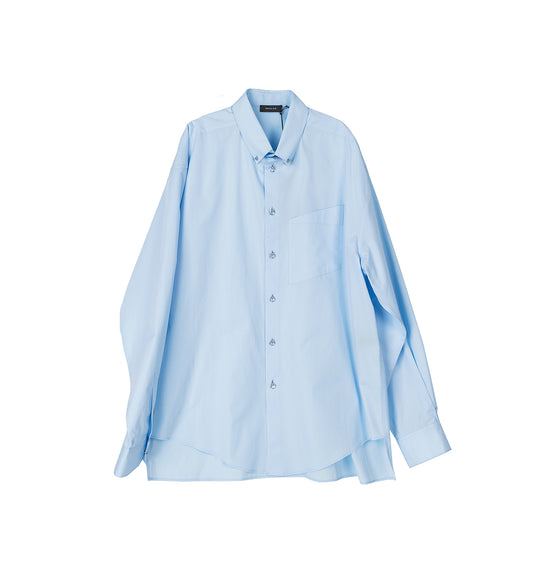 PIERCED LONGSLEEVE SHIRT BLUE