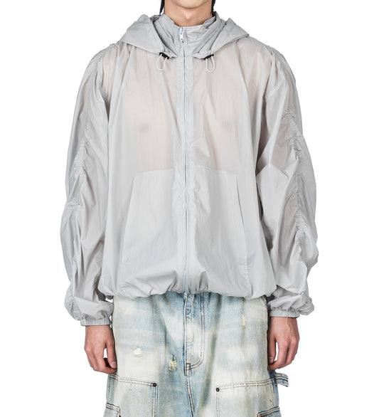 TRACKSUIT JACKET GREY