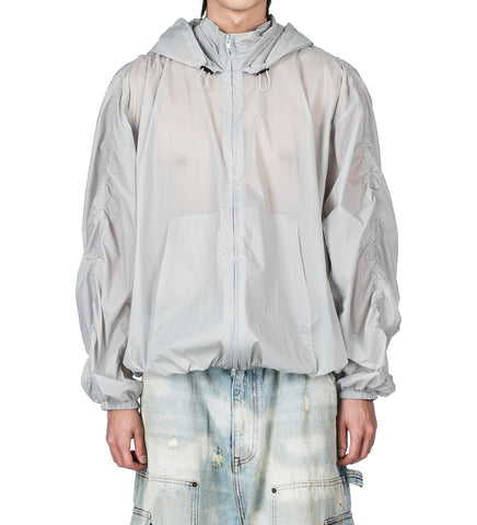 TRACKSUIT JACKET GREY