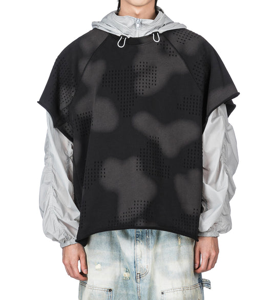 PANELLED T-SHIRT CAMO