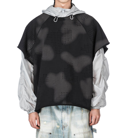 PANELLED T-SHIRT CAMO