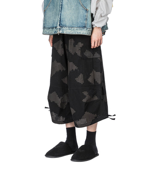 CARGO SHORTS GRID CAMO