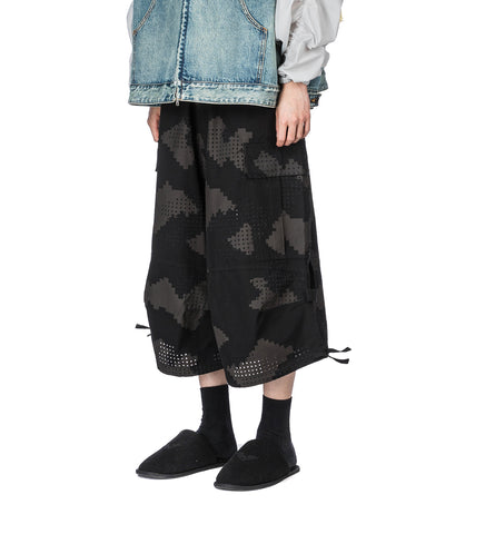 CARGO SHORTS GRID CAMO