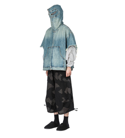 CARGO SHORTS GRID CAMO