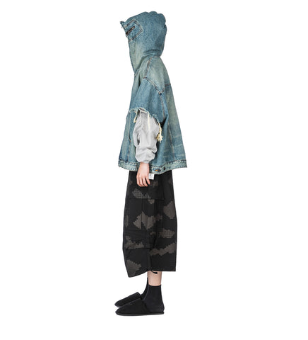 CARGO SHORTS GRID CAMO