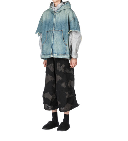 CARGO SHORTS GRID CAMO