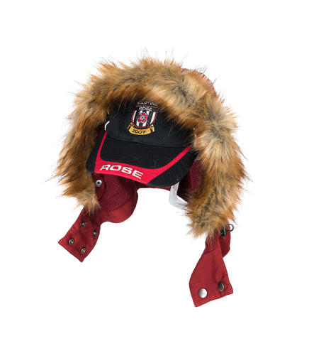 PARKA CAP HOOD RED