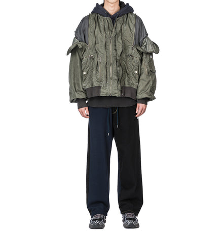 ZIPPER BUG MA-1 KHAKI