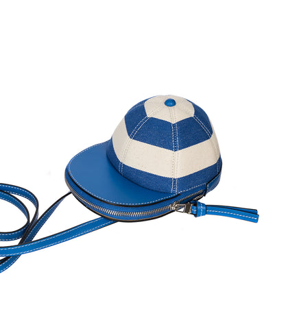 MIDI CAP BAG BLUE/WHITE