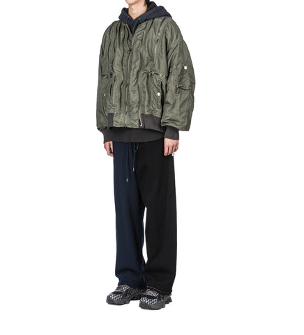 ZIPPER BUG MA-1 KHAKI
