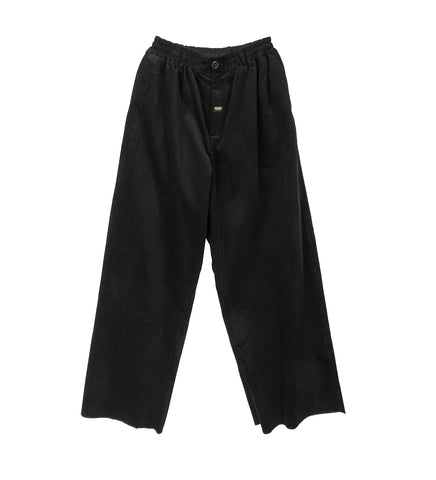 EXTREME WIDE LEG TAILORED TROUSER BLACK