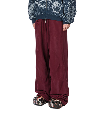 SEX REVERSIBLE SWEATS BURGUNDY GREEN/RED