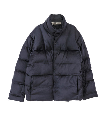 ROB CASHMERE DOWN BOMBER MIDNIGHT BLUE