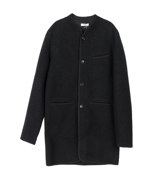 WALKER COAT BLACK FELTED