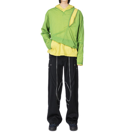CHALICE TROUSER W BAG RAVEN BLACK