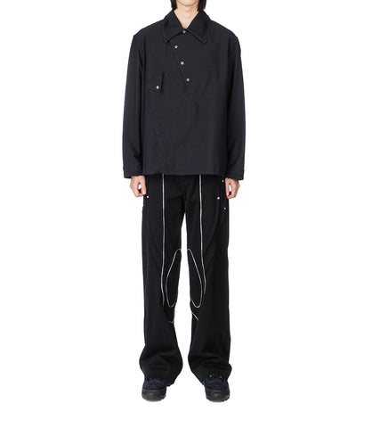 CHALICE TROUSER W BAG RAVEN BLACK