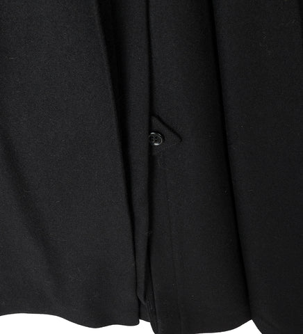 LODEN COAT CLASSIC BLACK LODEN