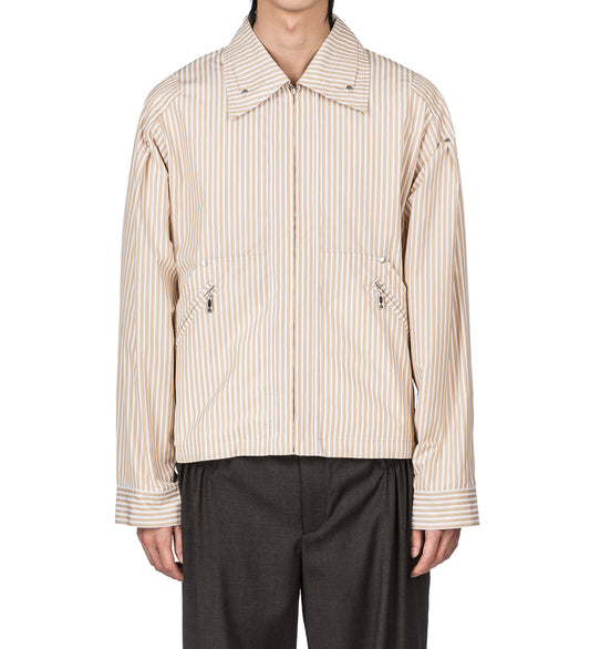 MIRBELIOIDS JACKET BROWN STRIPE