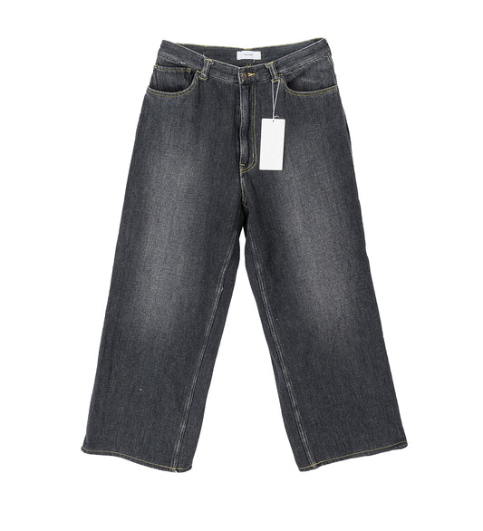 LOOSE WEAVE DENIM BLACK