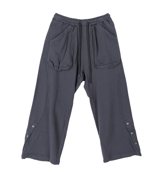 FLOWING SWEATPANTS SMOKE NAVY