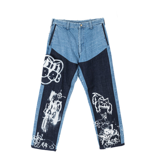 5 POCKET DENIM JEAN INDIGO