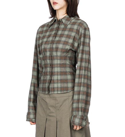 ENVELOP SHIRT IOWA FLANNEL CHECK