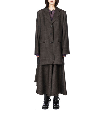 QUEENS BLAZER BROWN DUNMORE CHECK