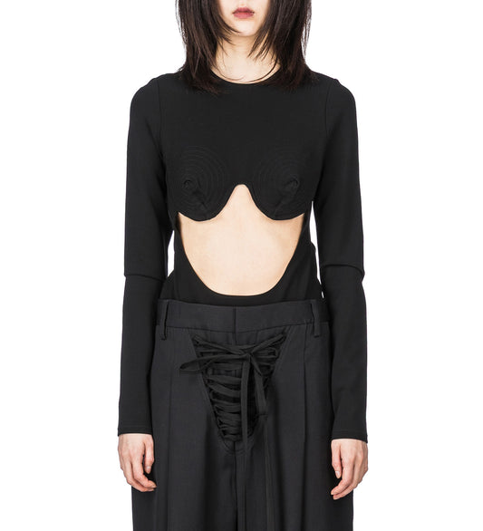 LONGSLEEVE BODY SUIT BLACK