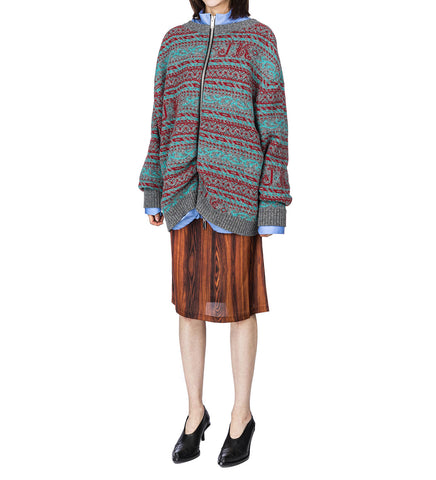 SISLEY SLIP SKIRT BROWN