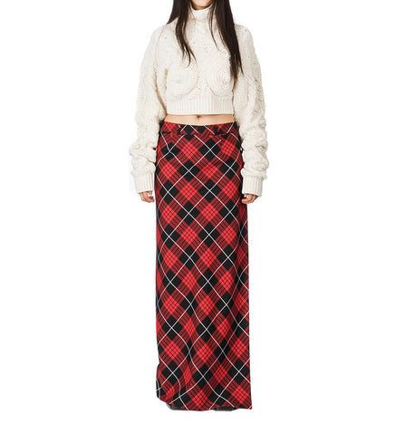 THE CROPPED MADONNA SWEATER CREAM